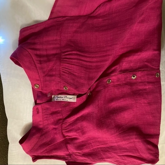 PerSeption Concept pink sleeveless top - Picture 12 of 12